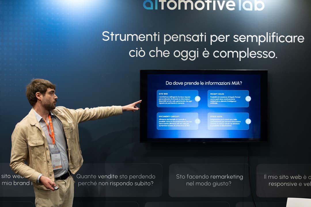 Presentazione di MIA allo stand 74: da dove prende le informazioni l'agente AI