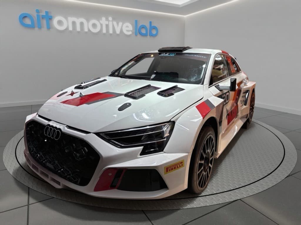 Audi placed in a digital showroom after CarTake processing