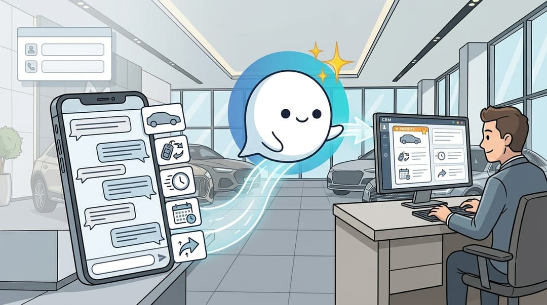 Handoff de MIA al CRM: el comercial recibe contexto, no solo nombre y teléfono