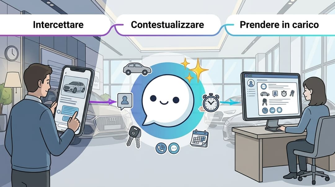 Lead flow: capture, contextualize, BDC ownership